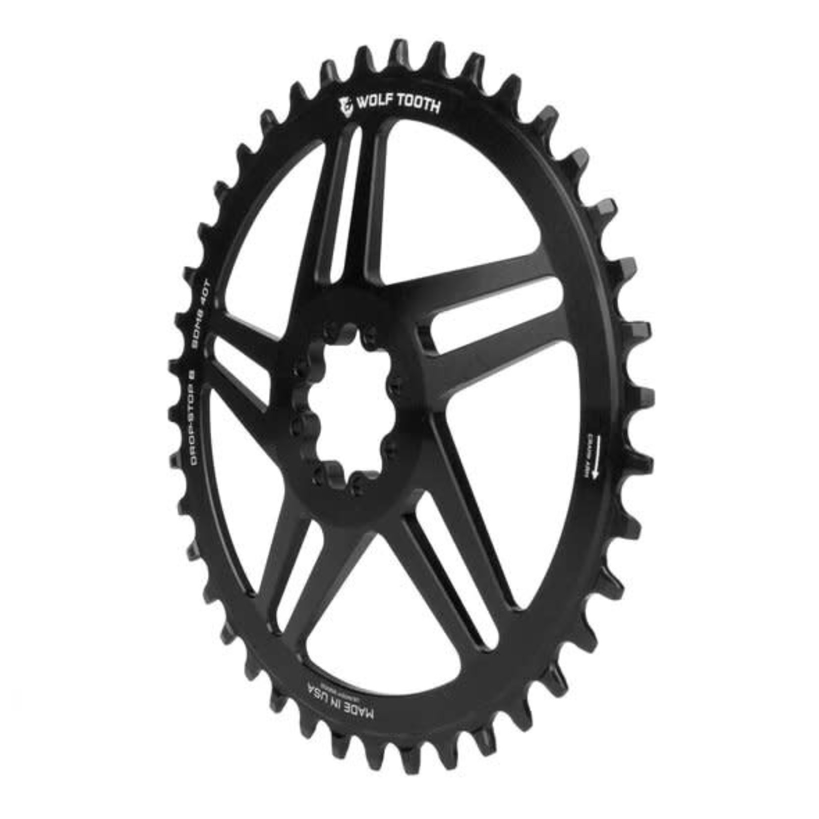 Wolf Tooth Components Wolf Tooth Direct Mount Chainring for SRAM 8-Bolt 40T