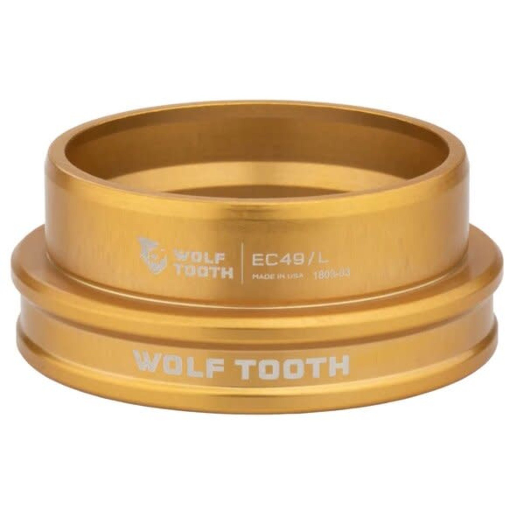 Wolf Tooth Components Wolf Tooth EC49/40 Lower Headset Gold