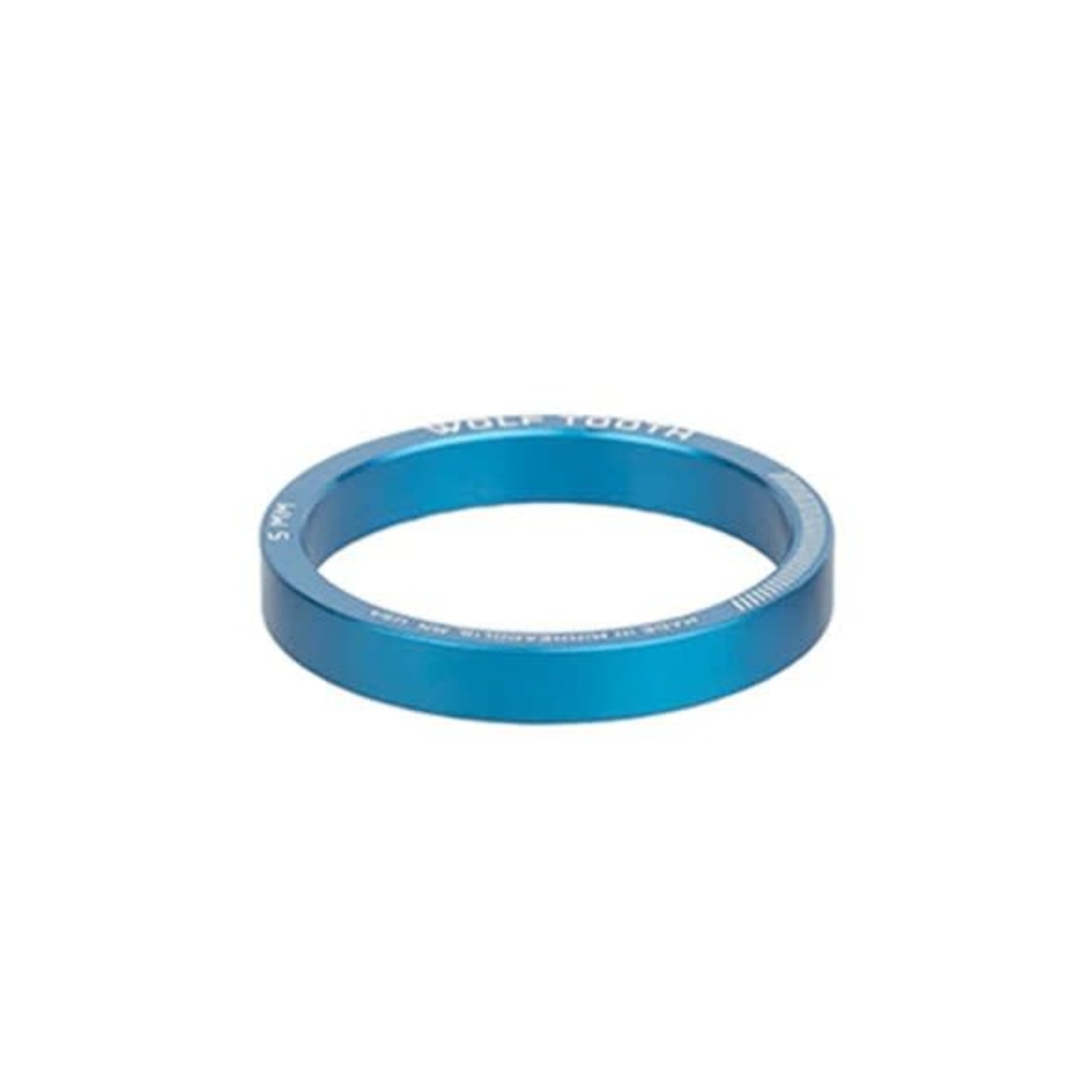 Wolf Tooth Components Wolf Tooth Headset Spacer Blue 5mm
