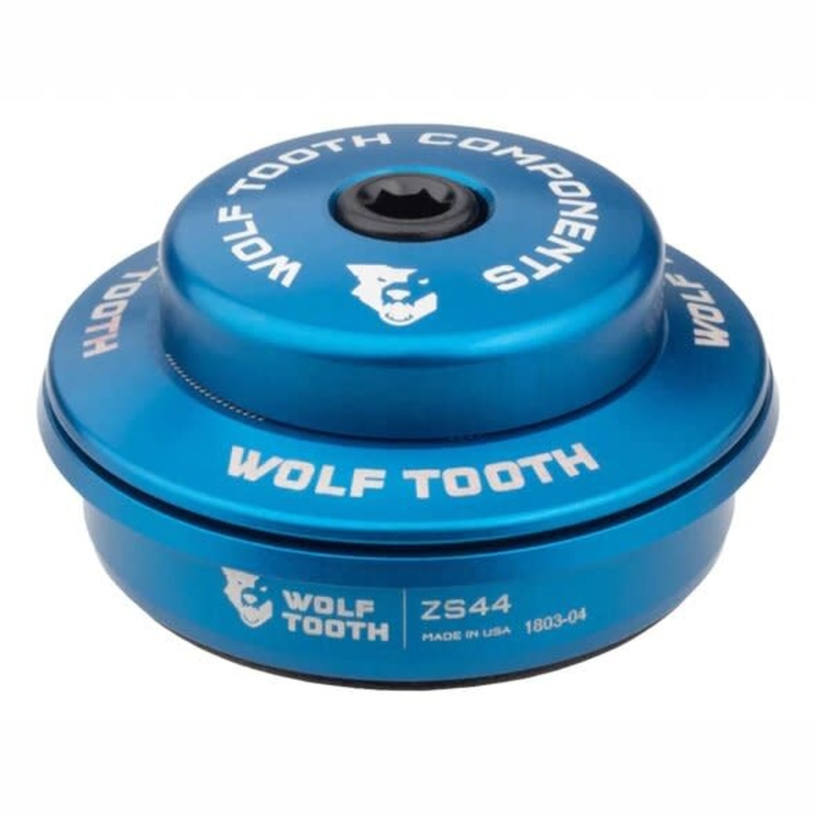 Wolf Tooth ZS44/28.6 Upper Headset 6mm Stack Blue