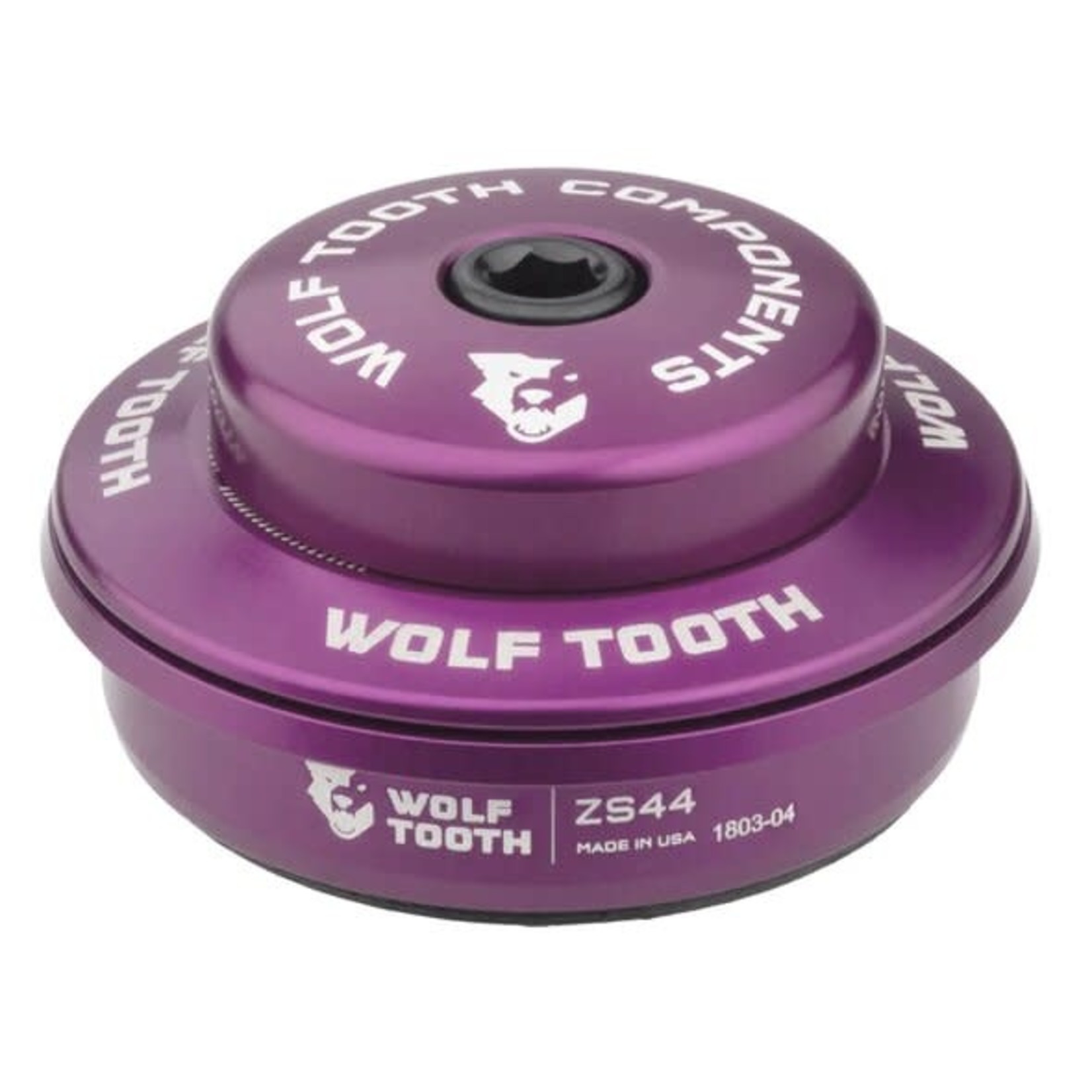 Wolf Tooth Components Wolf Tooth ZS44/28.6 Upper Headset 6mm Stack Purple