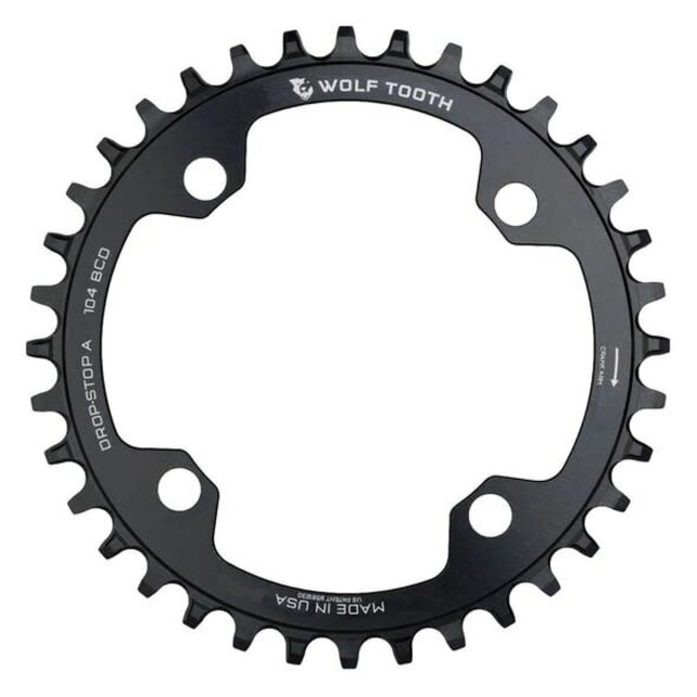 Wolf Tooth 104 BCD Chainrings - 104 x 38T Drop sto ST