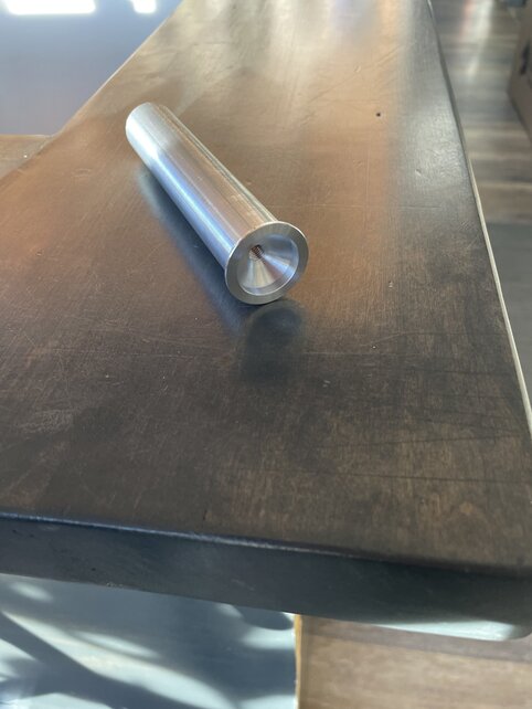 Steer Tube insert for carbon fork - 23.45mm Diameter - 4.9 OAL Steer Tube insert for carbon fork - 23.45mm Diameter - 4.9 OAL