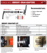 Wheels Mfg - BB Adapter: BBRIGHT for GXP