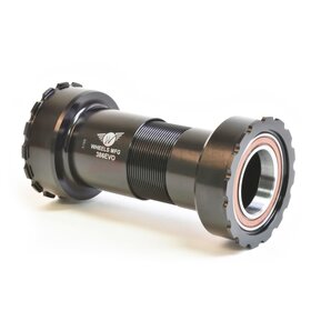 Wheels Manufacturing 386 EVO Bottom Bracket with Angular Contact Bearings for 24mm (Shimano) Spindles