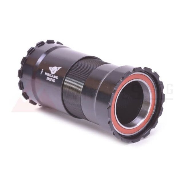 Wheels Mfg Bottom Bracket - 386EVO Angular Contact BB for 30mm Cranks Wheels Mfg Bottom Bracket - 386EVO Angular Contact BB for 30mm Cranks