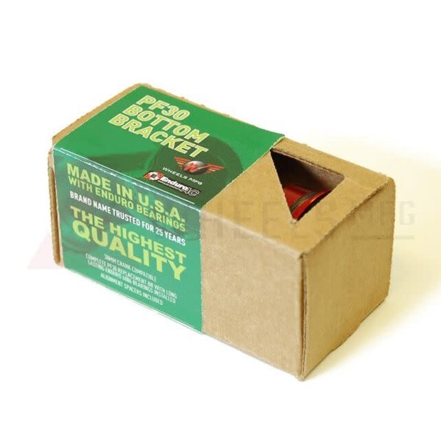 Wheels Mfg Bottom Bracket - 386EVO ZERO Ceramic BB for 30mm Cranks