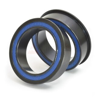 Wheels Mfg Bottom Bracket - BB86 to 29MM (DUB Compatible) Kit for PressFit 86/92 Bottom Bracket with Flanged, Dual Row Black Oxide Sealed Bearings