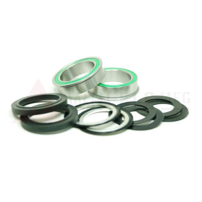 Wheels Manufacturing Press Fit BB86/92 Bottom Bracket - For use with 30mm Spindles Dual-Row ABEC-3 Bearings