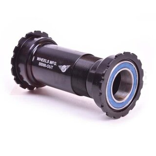 Wheels Mfg Bottom Bracket - BB86/92 Thread Together Angular Contact BB for 24/22mm (SRAM) Cranks