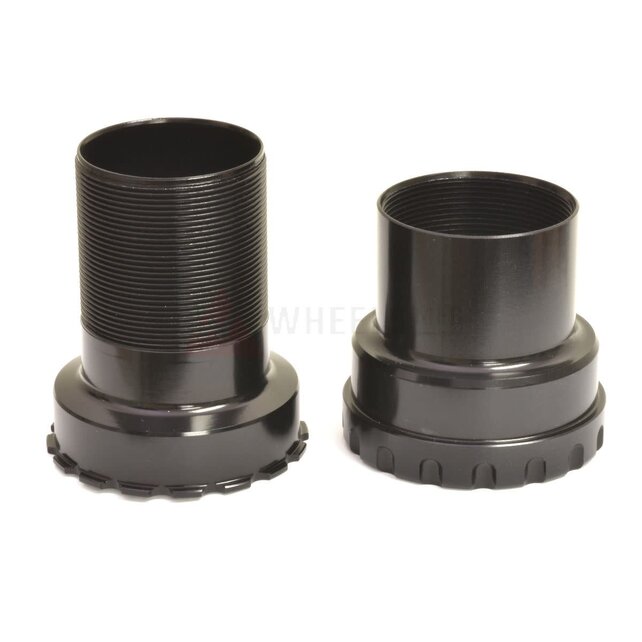 Wheels Manufacturing PressFit BBRight Thread-Together Bottom Bracket - DUB Spindle ABEC-3 Bearing Black