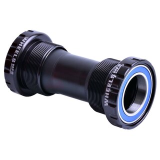 Wheels Manufacturing BSA Bottom Bracket - Shimano MTB ABEC-3 Bearings Black Cups