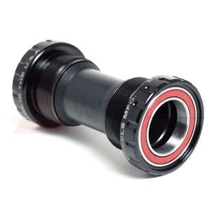 Wheels Manufacturing BSA Bottom Bracket - Shimano MTB Angular Contact Bearings Black Cups