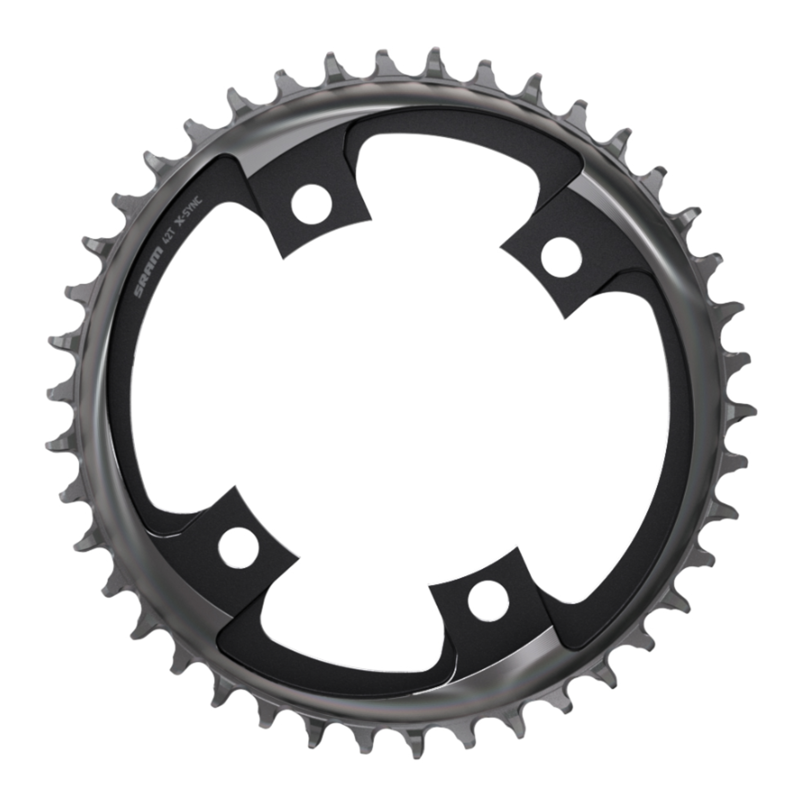 Sram Sram Chainring ROAD 40T 107BCD X-SYNC BLAST BLACK 1x