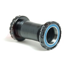 Wheels Manufacturing BSA 30 Bottom Bracket - English (BSA) Frame Interface ABEC-3 Bearings For 30mm Spindle Black