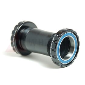 Wheels Manufacturing BSA 30 Bottom Bracket - English (BSA) Frame Interface ABEC-3 Bearings For 30mm Spindle Black