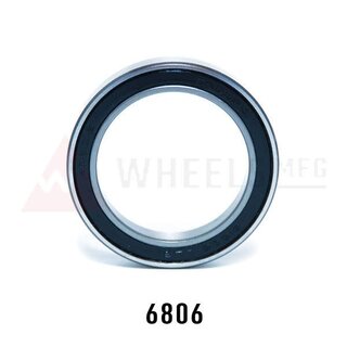 Wheels Mfg Bottom Bracket - Enduro 6806 ABEC-3 Sealed Bearings, Bag of 2