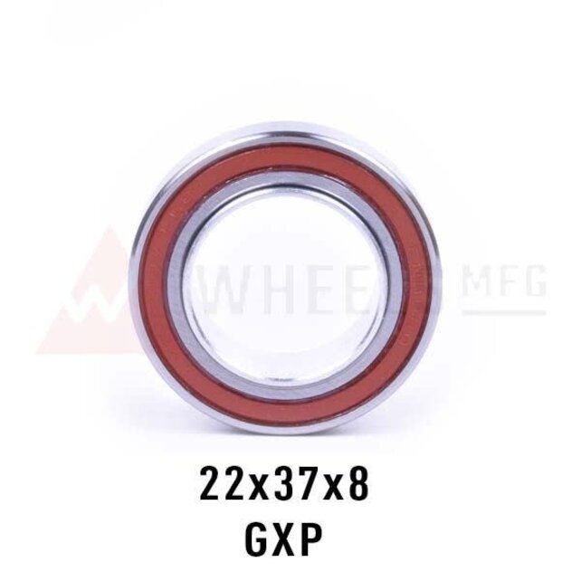Wheels Mfg Bottom Bracket - Enduro GXP 22x37x8 Angular Contact Sealed Bearing Wheels Mfg Bottom Bracket - Enduro GXP 22x37x8 Angular Contact Sealed Bearing