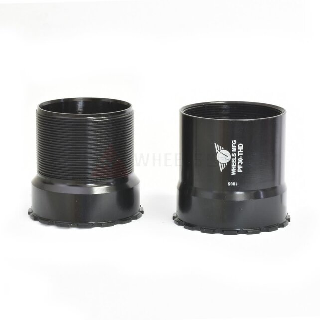 Wheels Mfg Bottom Bracket - PF30 BSA Threaded Angular Contact BB Wheels Mfg Bottom Bracket - PF30 BSA Threaded Angular Contact BB