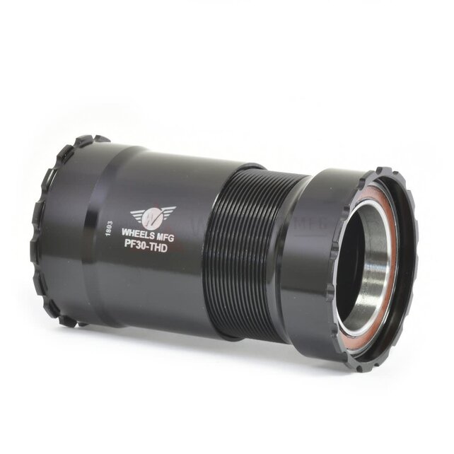 Wheels Mfg Bottom Bracket - PF30 BSA Threaded Angular Contact BB Wheels Mfg Bottom Bracket - PF30 BSA Threaded Angular Contact BB