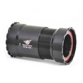 Wheels Mfg Bottom Bracket - PF30 BSA Threaded Ceramic Hybrid BB
