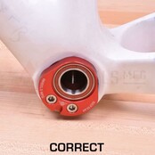 Wheels Mfg Bottom Bracket - PF30 EBB, 24mm, ABEC3