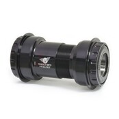 Wheels Manufacturing PressFit 30 to Shimano Bottom Bracket with Angular Contact Bearings Black Cups