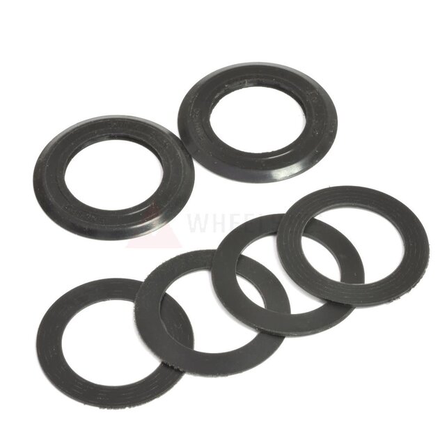 Wheels Manufacturing PressFit 30 to Shimano Bottom Bracket with Angular Contact Bearings Black Cups