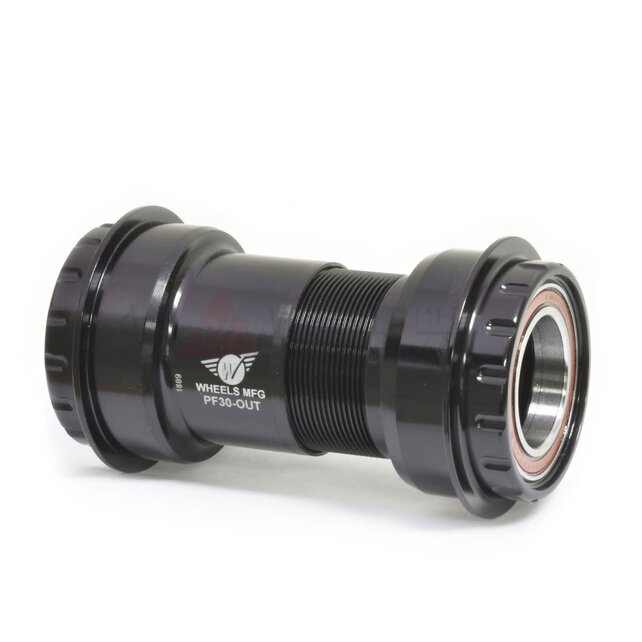 Wheels Mfg Bottom Bracket - PF30 Outboard Angular Contact BB for 24mm Cranks (Shimano) Wheels Mfg Bottom Bracket - PF30 Outboard Angular Contact BB for 24mm Cranks (Shimano)