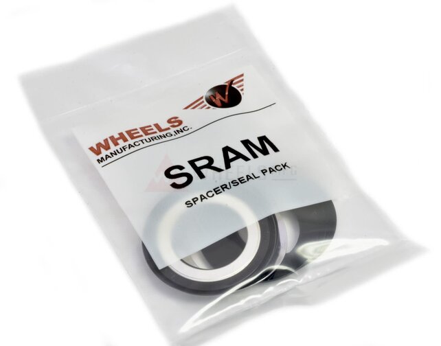 Wheels Mfg Bottom Bracket - PF30 Outboard Ceramic Hybrid BB for 24/22mm Cranks (SRAM)