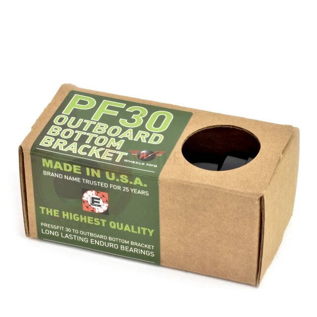 Wheels Mfg Bottom Bracket - PF30 Outboard Ceramic Hybrid BB for 24mm Cranks (Shimano) Wheels Mfg Bottom Bracket - PF30 Outboard Ceramic Hybrid BB for 24mm Cranks (Shimano)