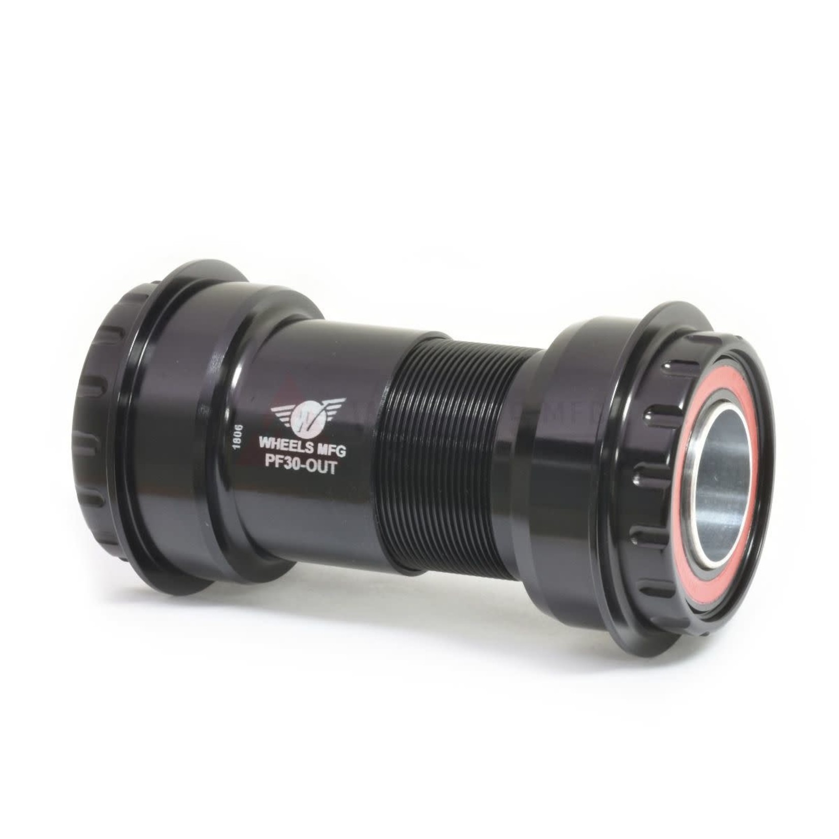 Wheels Manufacturing Wheels Mfg Bottom Bracket - PF30 Outboard ZERO Ceramic BB for 24/22mm Cranks (SRAM)