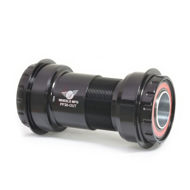 Wheels Mfg Bottom Bracket - PF30 Outboard ZERO Ceramic BB for 24/22mm Cranks (SRAM)