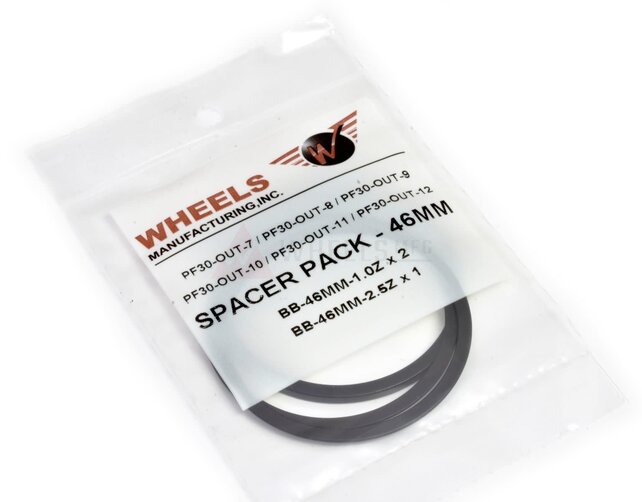 Wheels Mfg Bottom Bracket - PF30 Outboard ZERO Ceramic BB for 24/22mm Cranks (SRAM)