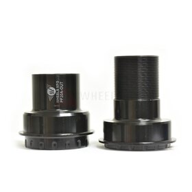 Wheels Manufacturing PF30A Frame to Hollowtech II Spindle Outboard Thread Together Bottom Bracket Black