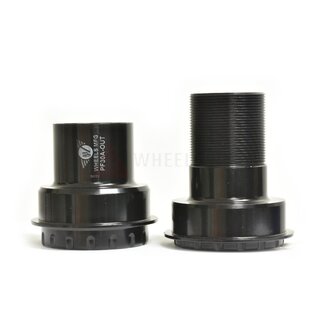 Wheels Mfg Bottom Bracket - PF30A Outboard ABEC-3 BB for 24mm Cranks (Shimano)