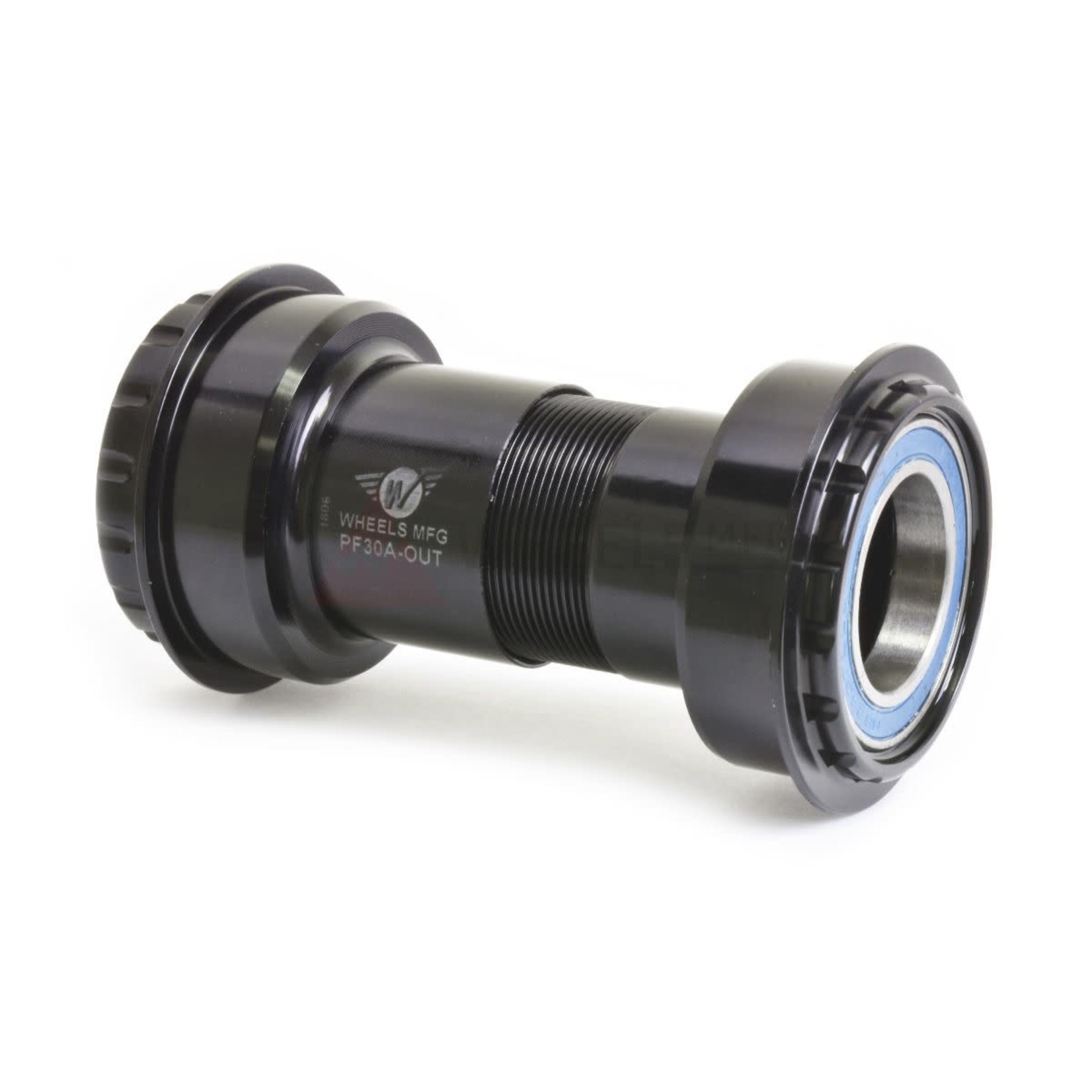 Wheels Manufacturing Wheels Mfg Bottom Bracket - PF30A Outboard ABEC-3 BB for 24mm Cranks (Shimano)