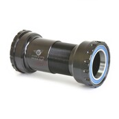 Wheels Manufacturing PF30A Thread-Together Bottom Bracket - DUB Spindle ABEC-3 Bearing Black