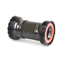 Wheels Manufacturing T47 Inboard Bottom Bracket - DUB Spindle ABEC-3 Bearing Black