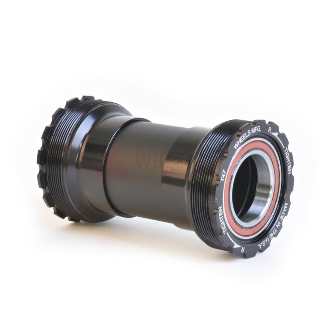 Wheels Mfg Bottom Bracket - T47 Angular Contact BB for 24/22mm (SRAM) Cranks