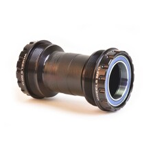Wheels Manufacturing T47 Outboard Bottom Bracket - For 30mm Spindle ABEC-3 Bearings Fits Frames with 68mm-100mm BB Shells Black