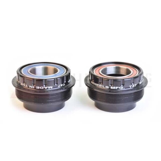 Wheels Mfg Bottom Bracket - T47 Outboard Angular Contact BB for 24/22mm (SRAM) Cranks