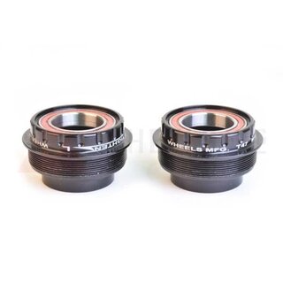 Wheels Mfg Bottom Bracket - T47 Outboard Angular Contact BB for 24mm (Shimano) Cranks