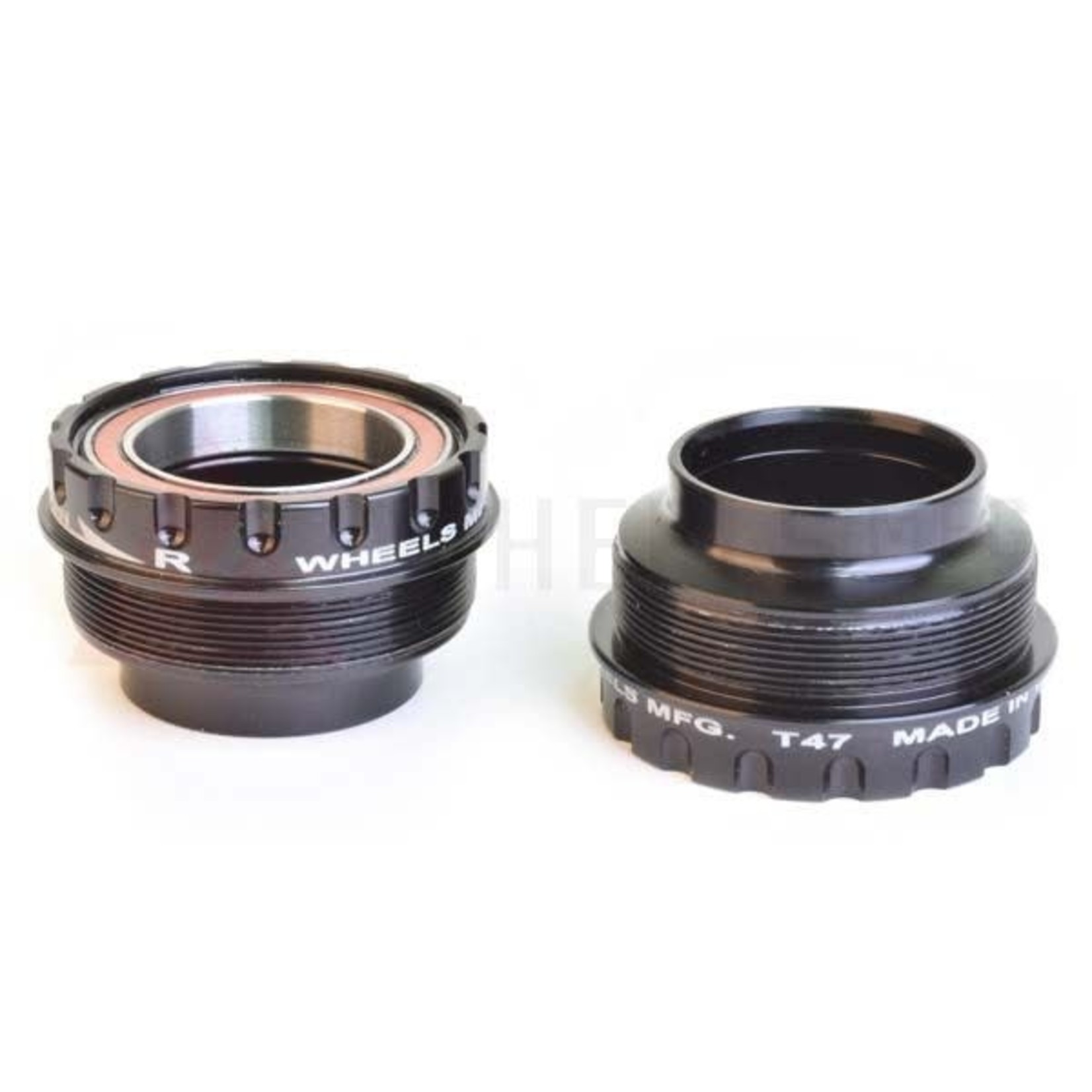 Wheels Manufacturing Wheels Mfg Bottom Bracket - T47 Outboard Angular Contact BB for 30mm Cranks