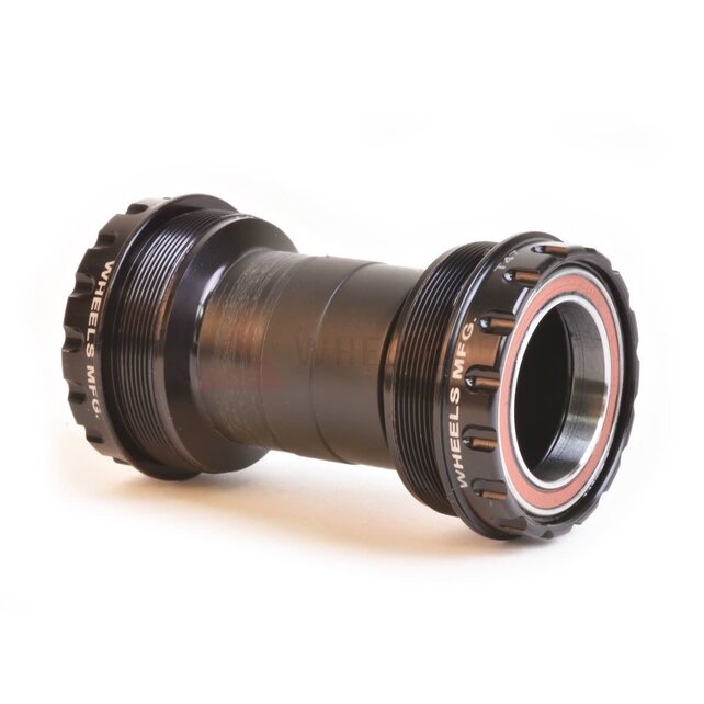 Wheels Mfg Bottom Bracket - T47 Outboard Angular Contact BB for 30mm Cranks Wheels Mfg Bottom Bracket - T47 Outboard Angular Contact BB for 30mm Cranks