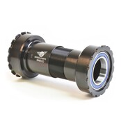 Wheels Manufacturing 386EVO Bottom Bracket - ABEC-3 Bearings For 24mm (Shimano) Cranks Black