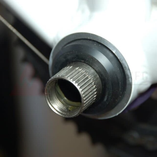 Wheels Mfg Bottom Bracket Adapter - BB/PF30 Universal Adapter for 24mm Spindle Cranks (Shimano, FSA, etc.)