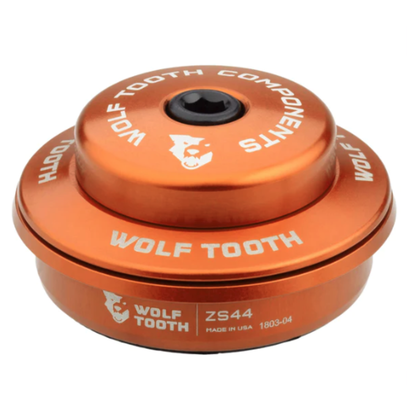Wolf Tooth Components Wolf Tooth ZS44/28.6 Upper Headset 6mm Stack Orange