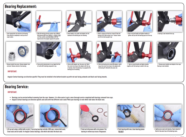 Wheels Mfg Bottom Bracket - BBRight Outboard ABEC-3 BB for 30mm Cranks