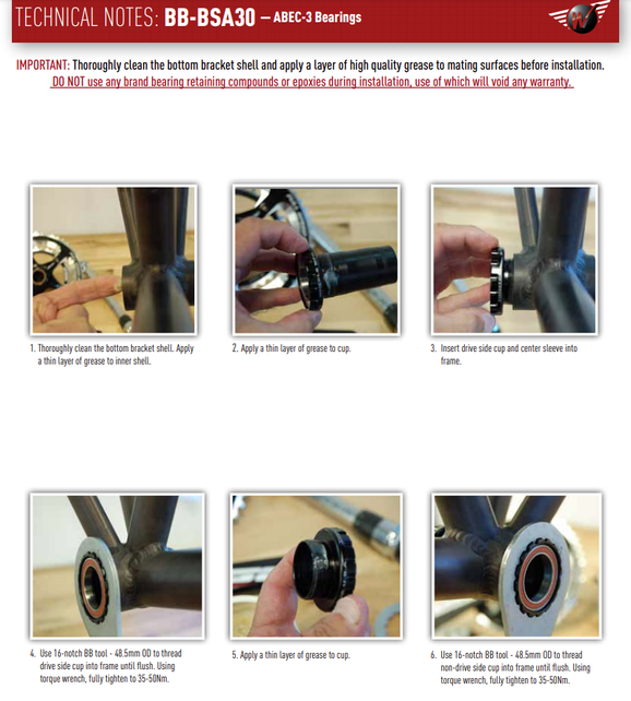 Wheels Manufacturing BSA English Threaded Bottom Bracket - DUB Spindle ABEC-3 Bearing Black